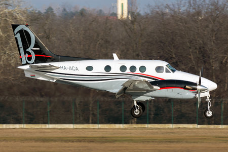 Beechcraft C90B King Air - HA-ACA operated by Private operator