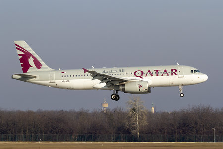 Airbus A320-232 - A7-ADC operated by Qatar Airways