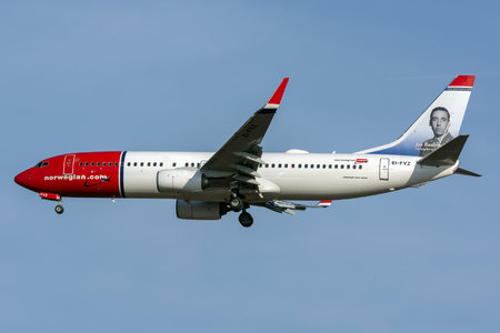 Boeing 737-800 - EI-FVZ operated by Norwegian Air International