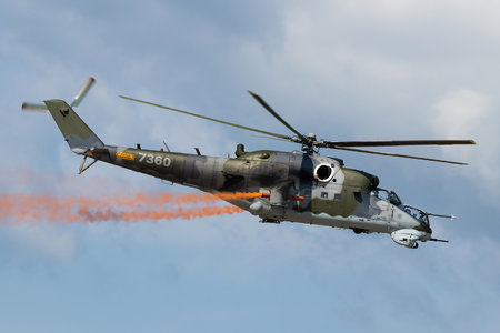 Mil Mi-35 - 7360 operated by Vzdušné síly AČR (Czech Air Force)
