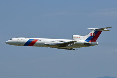 Tupolev Tu-154M - OM-BYO operated by Letecký útvar MV SR (Slovak Government Flying Service)
