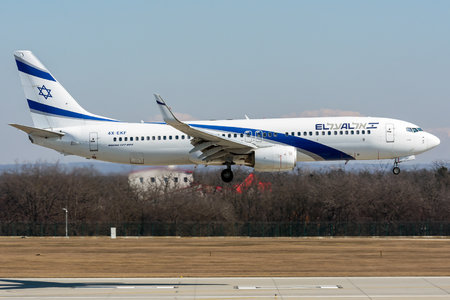 Boeing 737-800 - 4X-EKF operated by El Al Israel Airlines