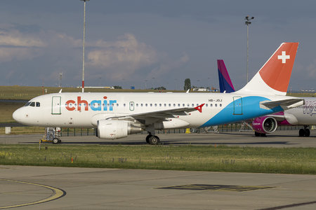 Airbus A319-112 - HB-JOJ operated by Chair Airlines