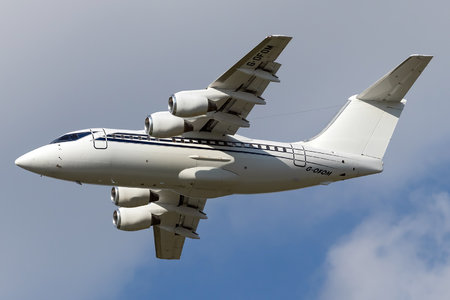 British Aerospace BAe 146-100 - G-OFOM operated by Formula One Management Ltd