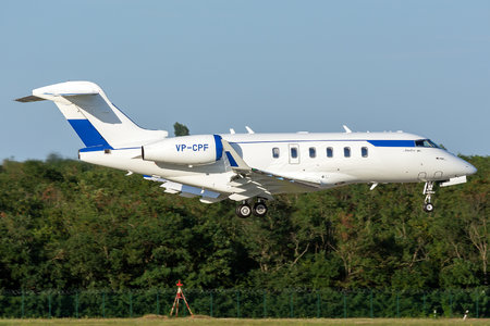 Bombardier Challenger 300 (BD-100-1A10) - VP-CPF operated by Private operator