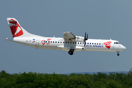 ATR 72-212A - OK-MFT operated by CSA Czech Airlines