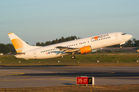 Boeing 737-400 - 9H-ZAZ operated by Air Horizont