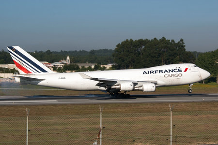 Boeing 747-400ERF - F-GIUA operated by Air France Cargo