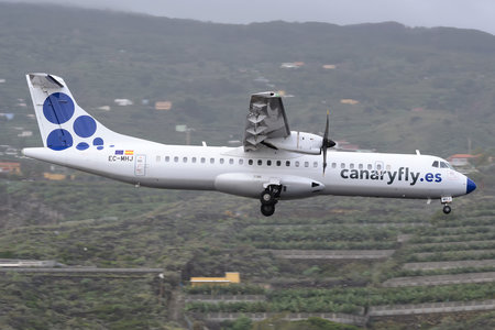 ATR 72-212A - EC-MHJ operated by Canaryfly