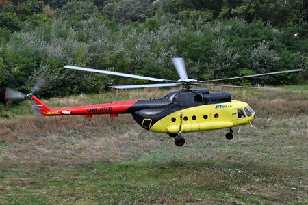 Mil Mi-8T - OM-AVD operated by UTair Europe