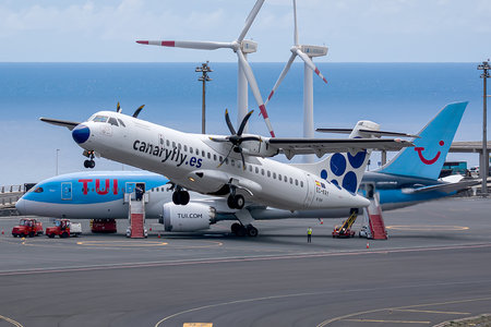 ATR 72-212A - EC-KRY operated by Canaryfly
