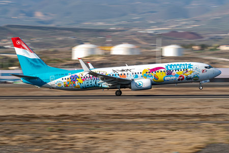 Boeing 737-800 - LX-LGU operated by Luxair