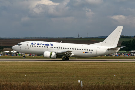 Boeing 737-300 - EC-JXD operated by Air Slovakia