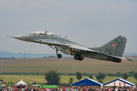 Mikoyan-Gurevich MiG-29UB - 26 operated by Magyar Légierő (Hungarian Air Force)