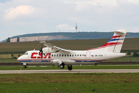 ATR 42-500 - OK-KFN operated by CSA Czech Airlines