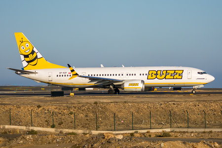 Boeing 737-8 MAX - SP-RZF operated by Buzz