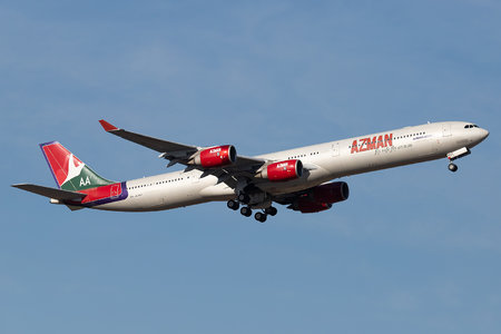 Airbus A340-642 - 5N-AAM operated by Azman Air