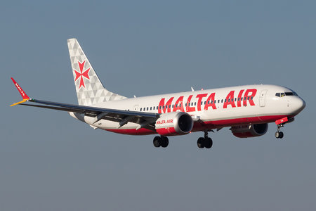 Boeing 737-8 MAX - 9H-VUB operated by Malta Air