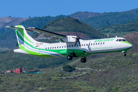 ATR 72-600 - EC-NJK operated by Binter Canarias