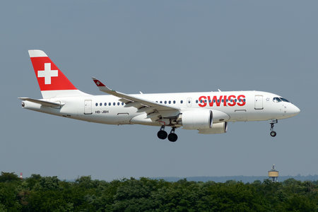 Bombardier BD-500-1A10 C Series CS100 - HB-JBH operated by Swiss Global Air Lines