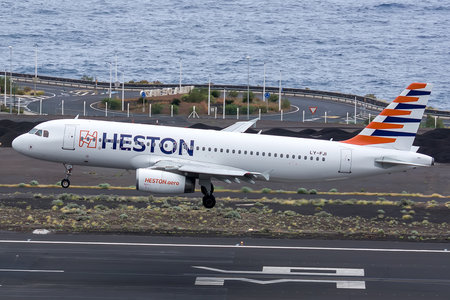 Airbus A320-232 - LY-FJI operated by Heston Airlines