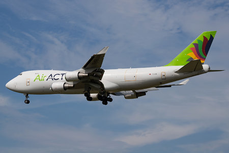 Boeing 747-400ERF - TC-ACR operated by ACT Airlines