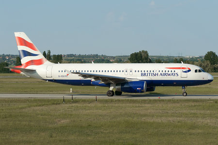 Airbus A320-232 - G-EUYC operated by British Airways