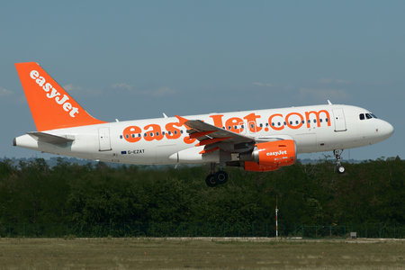 Airbus A319-111 - G-EZAT operated by easyJet
