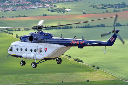 Mil Mi-171 - OM-BYH operated by Letecký útvar MV SR (Slovak Government Flying Service)