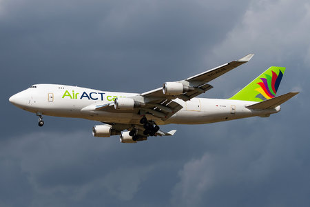 Boeing 747-400ERF - TC-ACM operated by ACT Airlines