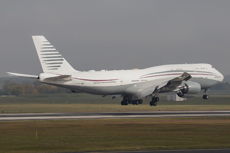 Boeing 747-8 - A7-HBJ operated by Qatar Amiri Flight