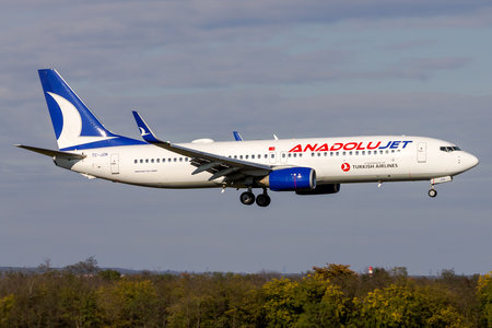 Boeing 737-800 - TC-JZN operated by AnadoluJet