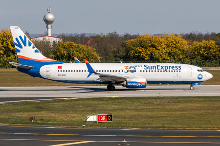 Boeing 737-800 - TC-SOF operated by SunExpress