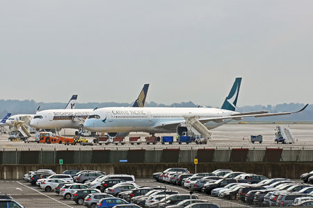 Airbus A350-1041 - B-LXO operated by Cathay Pacific Airways
