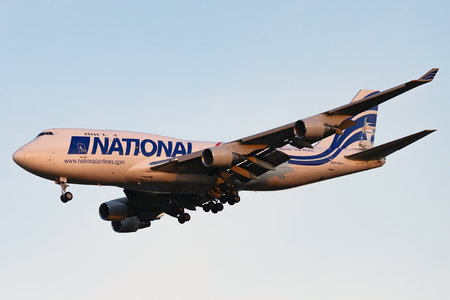Boeing 747-400BDSF - N729CA operated by National Airlines