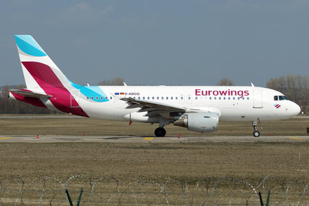 Airbus A319-112 - D-ABGQ operated by Eurowings