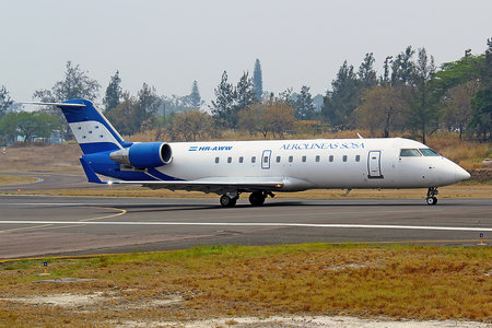 Bombardier CRJ100ER - HR-AWW operated by Aerolíneas Sosa