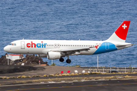 Airbus A320-214 - HB-JOP operated by Chair Airlines