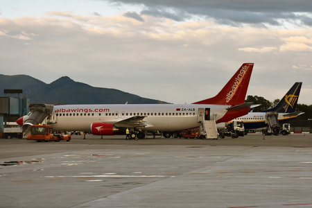 Boeing 737-400 - ZA-ALB operated by Albawings