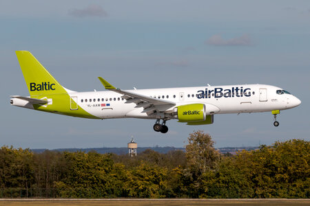 Airbus A220-300 - YL-AAW operated by Air Baltic