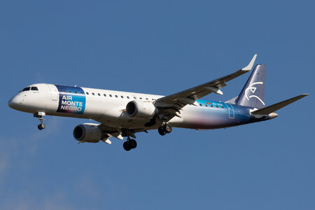 Embraer E195LR (ERJ-190-200LR) - 4O-AOA operated by Montenegro Airlines
