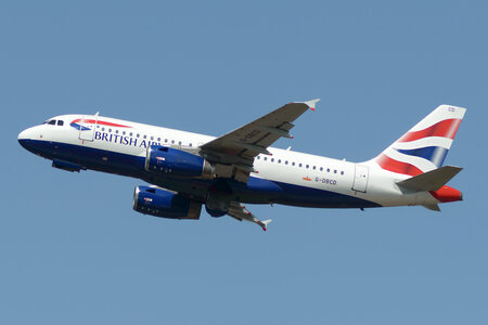 Airbus A319-131 - G-DBCD operated by British Airways
