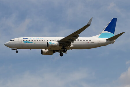 Boeing 737-800 - F-HIXB operated by ASL Airlines France
