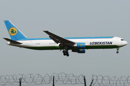 Boeing 767-300F - UK67001 operated by Uzbekistan Airways
