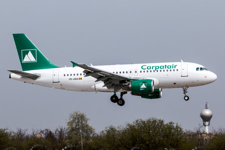 Airbus A319-111 - YR-ABA operated by Carpatair