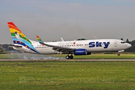 Boeing 737-800 - TC-SKS operated by Sky Airlines
