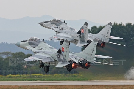 Mikoyan-Gurevich MiG-29AS - 3911 operated by Vzdušné sily OS SR (Slovak Air Force)