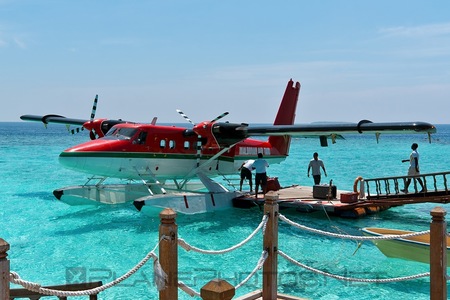 De Havilland Canada DHC-6-300 Twin Otter - 8Q-MBC operated by Maldivian Air Taxi