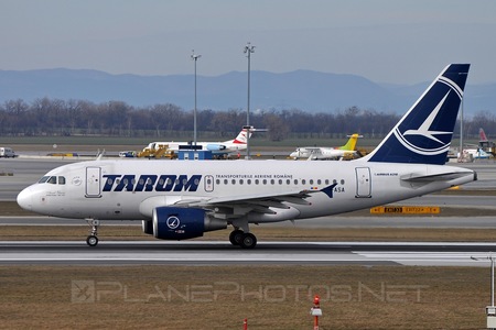 Airbus A318-111 - YR-ASA operated by Tarom