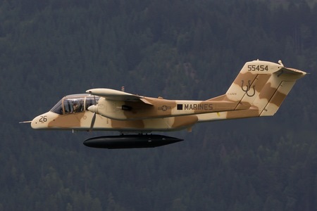North American Rockwell OV-10B Bronco - F-AZKM operated by Private operator